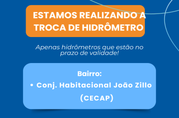 Troca de Hidrômetro