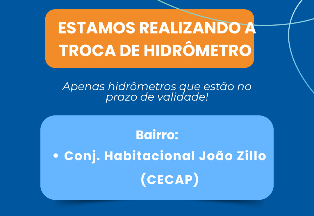 Troca de Hidrômetro